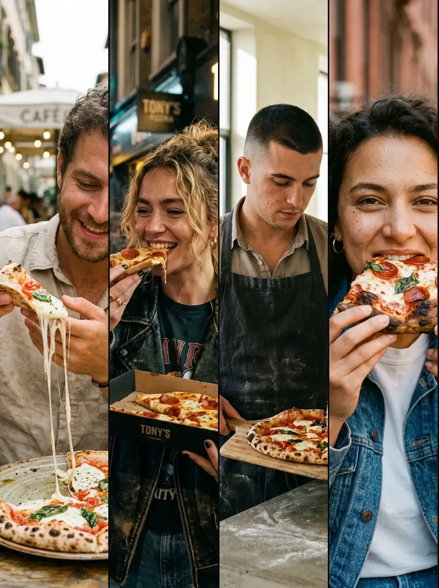 4 Hyper-Realistic Pizza Image Prompts for a Reusable Campaign