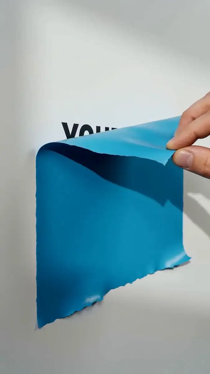 Reusable AI Video Prompt Template for Wall Ripping & Wall Peeling Text Reveals